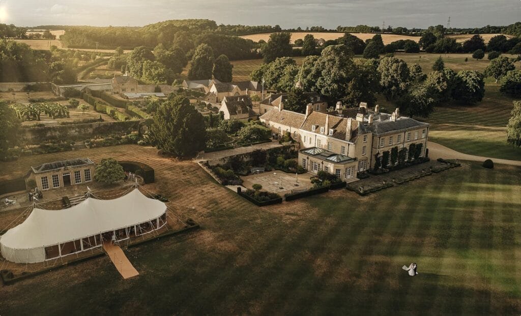 Holywell Hall Marquee Wedding Photo