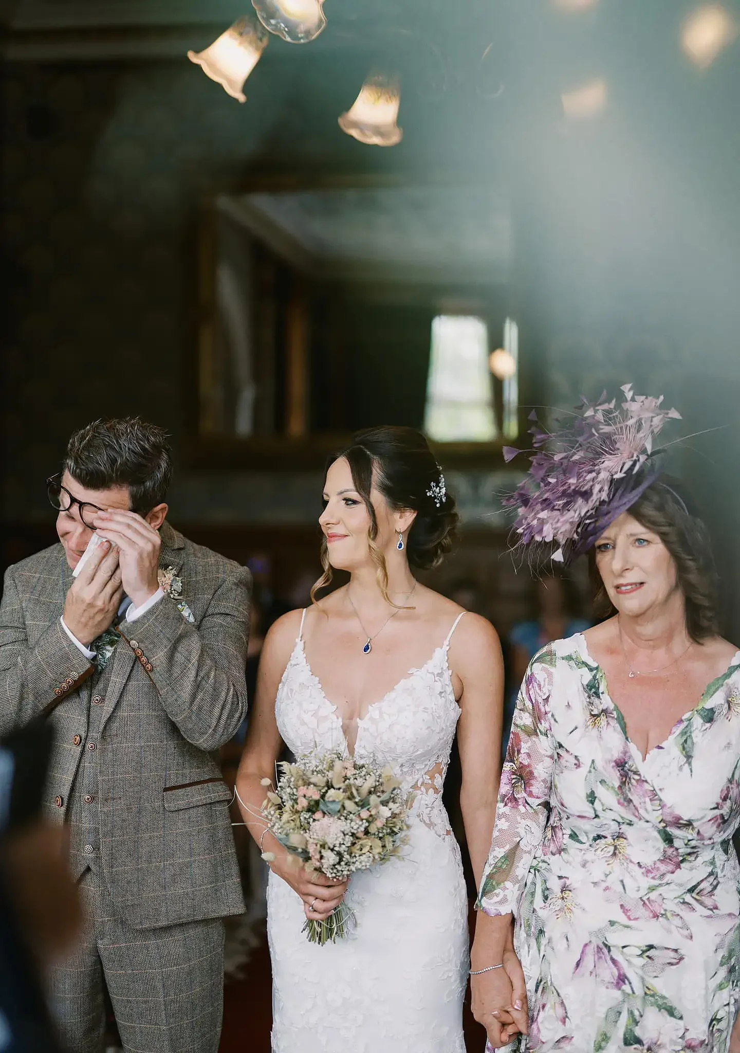 Kristie & Steve’s Elegant Indoor Wedding at Rossington Hall