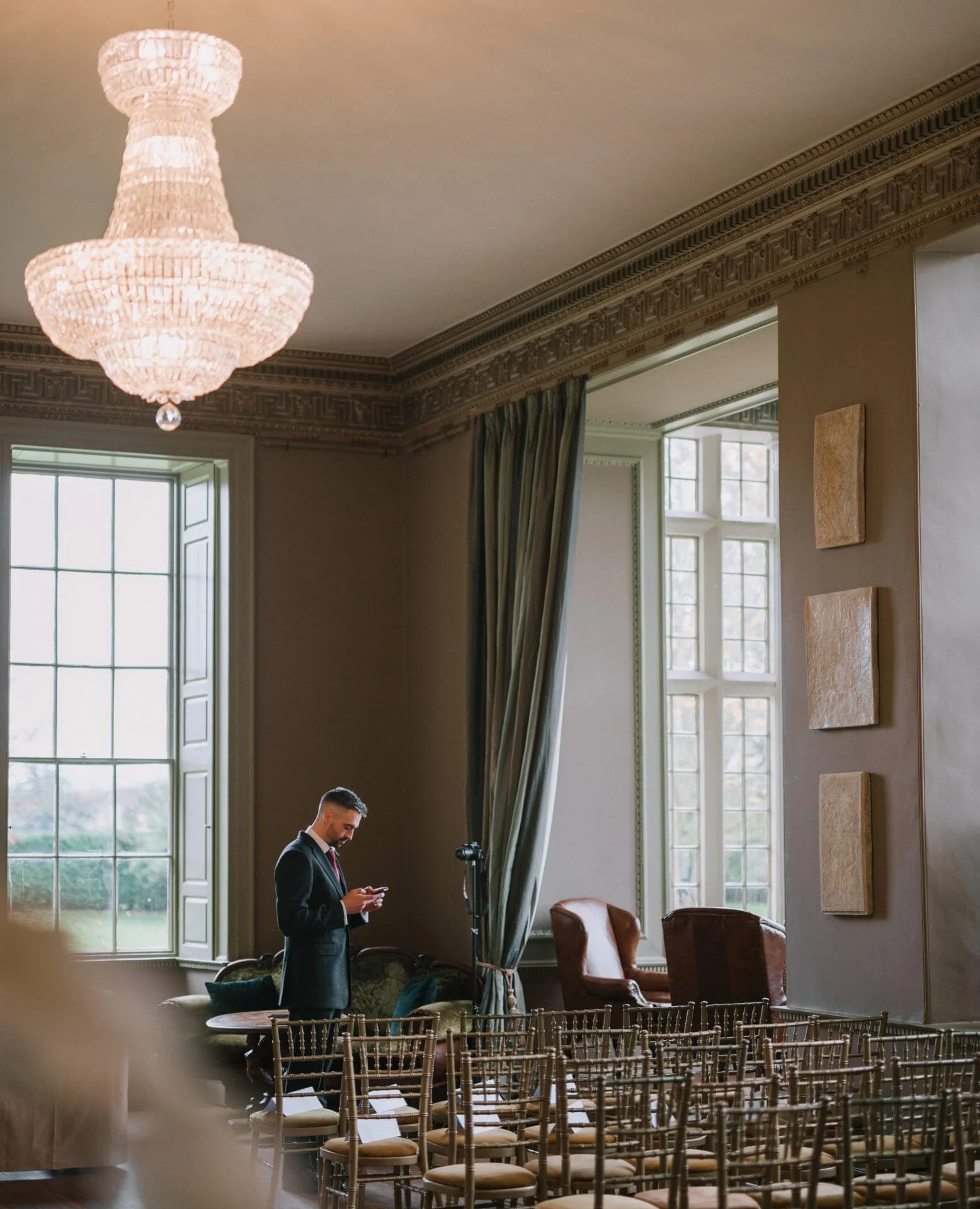 Modern Luxury & Grandeur: Wedding Photography at Howsham Hall