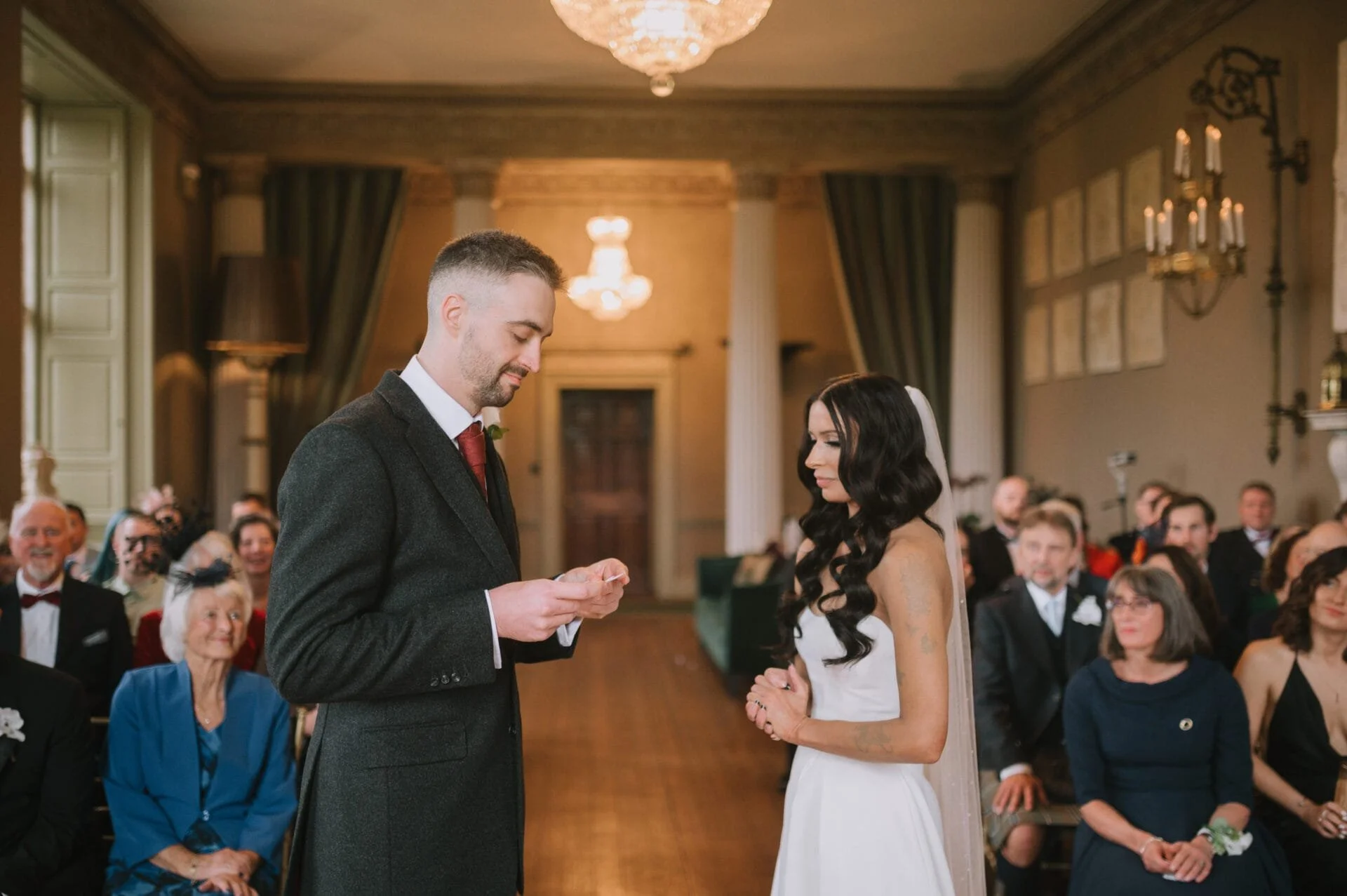 Modern Luxury & Grandeur: Wedding Photography at Howsham Hall
