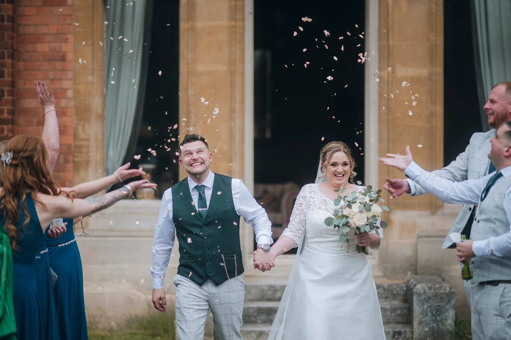 Kate & Mark’s Party Wedding at Rossington Hall!