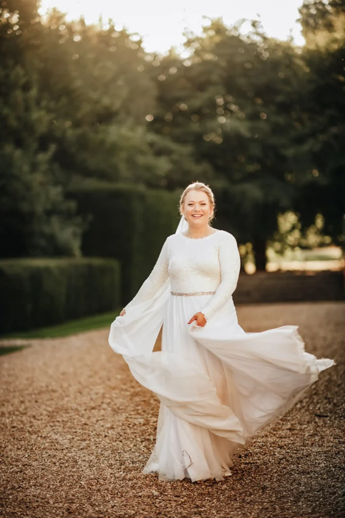 BAWTRY HALL WEDDING PHOTOGRAPHER SUNSET PORTRAITS