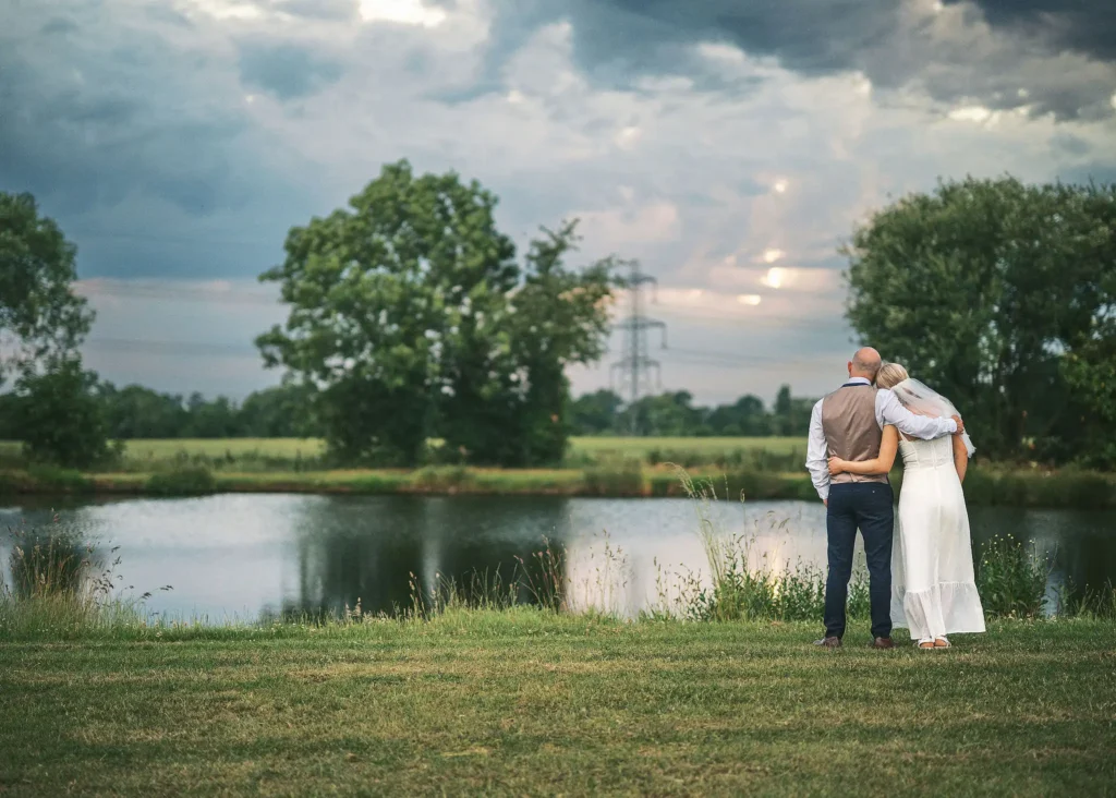 bride and groom portraits at Low Osgoodby Grange Wedding Photography