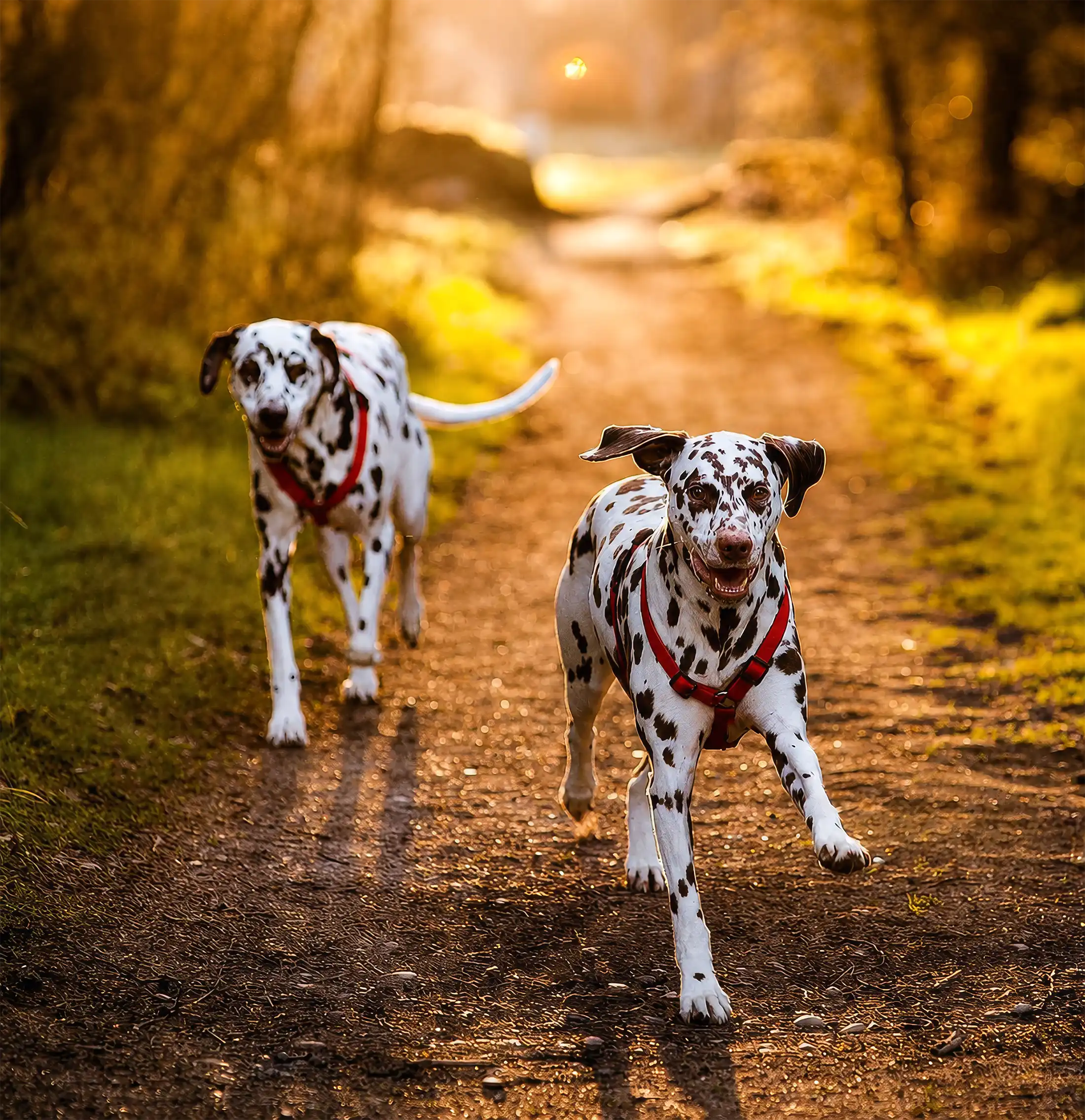 clumber park dog photoshoot dalmation