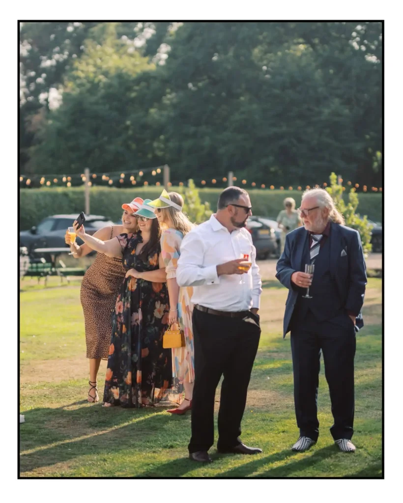cockcliffe country house wedding photographer drinks reception